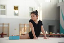 Milli Gimnastika Arenasında Gəncə və Masallı idmançılarının təlim-məşq toplanışı keçirilir (FOTO)
