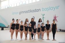 Milli Gimnastika Arenasında Gəncə və Masallı idmançılarının təlim-məşq toplanışı keçirilir (FOTO)