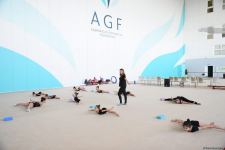 Milli Gimnastika Arenasında Gəncə və Masallı idmançılarının təlim-məşq toplanışı keçirilir (FOTO)
