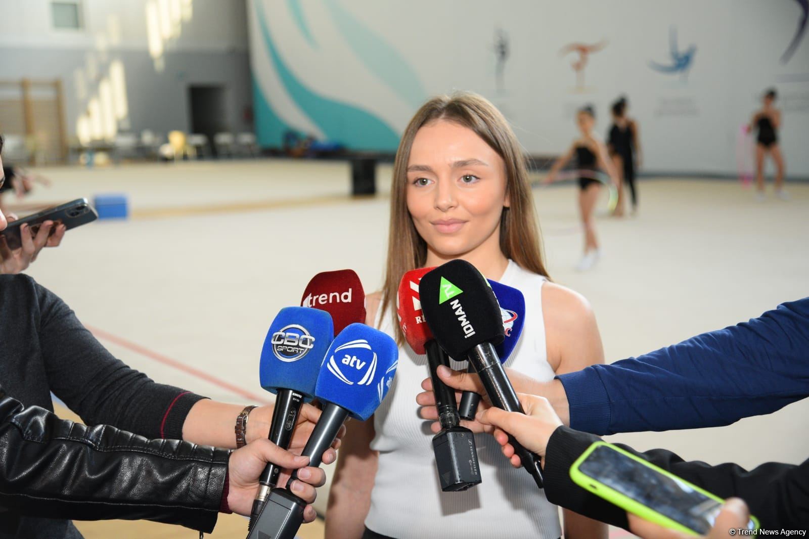 Milli Gimnastika Arenasında Gəncə və Masallı idmançılarının təlim-məşq toplanışı keçirilir (FOTO)
