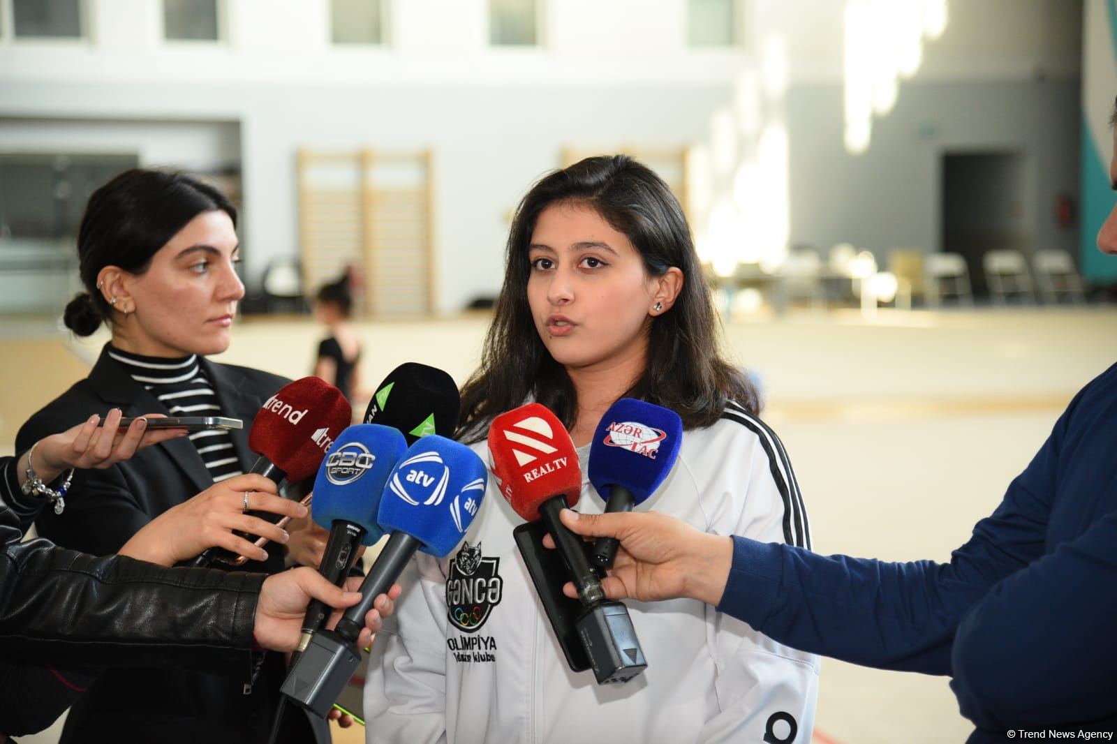 Milli Gimnastika Arenasında Gəncə və Masallı idmançılarının təlim-məşq toplanışı keçirilir (FOTO)