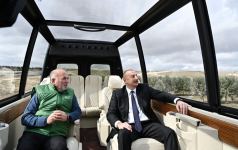 Prezident İlham Əliyev Zirə qəsəbəsində zeytun yağı və süfrəlik zeytun məhsullarının emalı zavodunun açılışında iştirak edib (FOTO/VİDEO) (YENİLƏNİB)