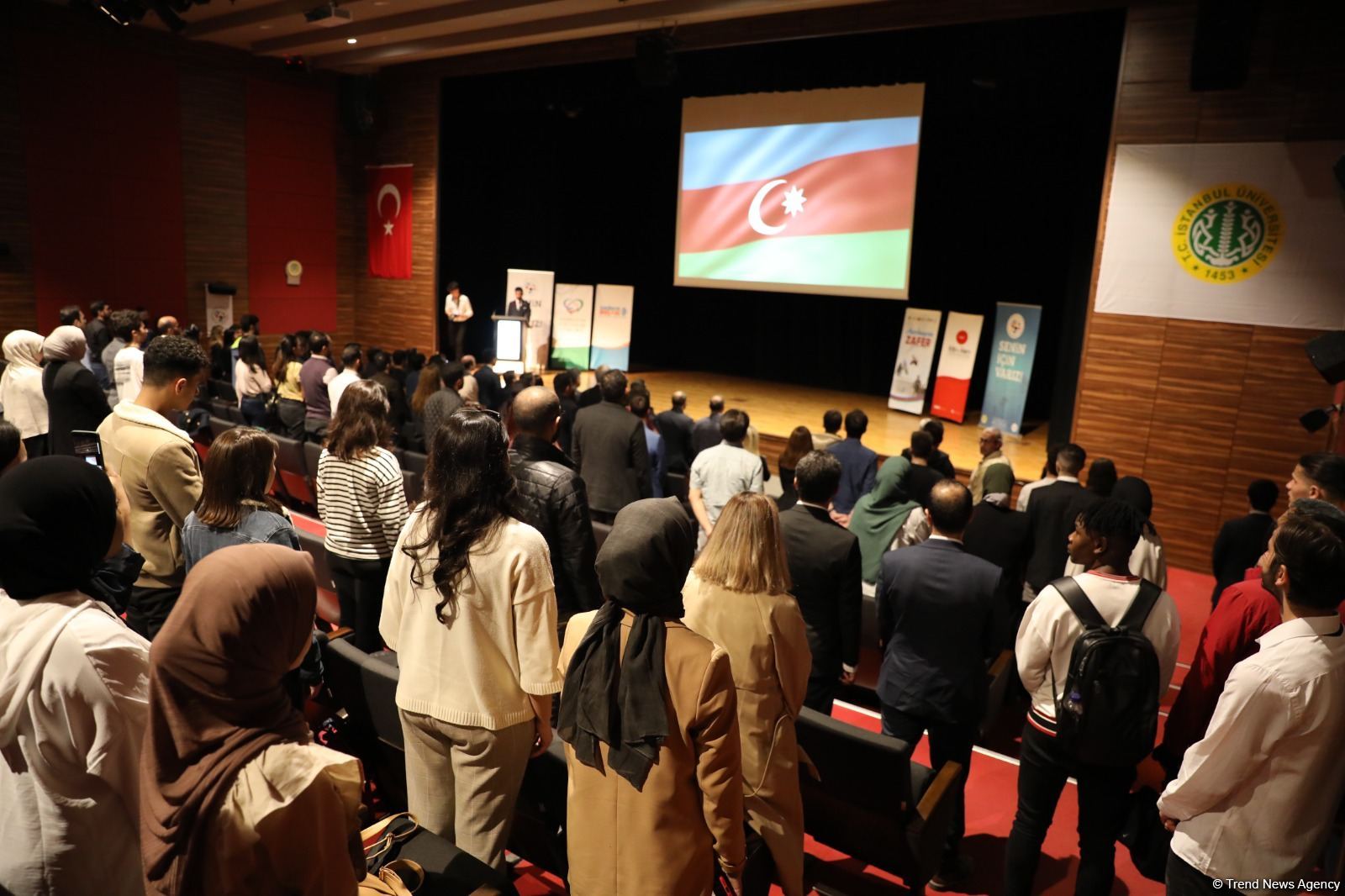 İstanbul Universitetində "Azərbaycanın Zəfər günü" qeyd edilib (FOTO)