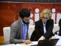 Batut gimastikası üzrə 6-cı Bakı birinciliyinin yarışlarına start verilib (FOTO)