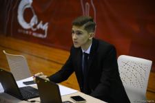 Batut gimastikası üzrə 6-cı Bakı birinciliyinin yarışlarına start verilib (FOTO)