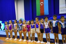Batut gimastikası üzrə 6-cı Bakı birinciliyinin yarışlarına start verilib (FOTO)