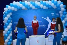 Batut gimnastikası üzrə 6-cı Bakı birinciliyi başa çatıb (FOTO)