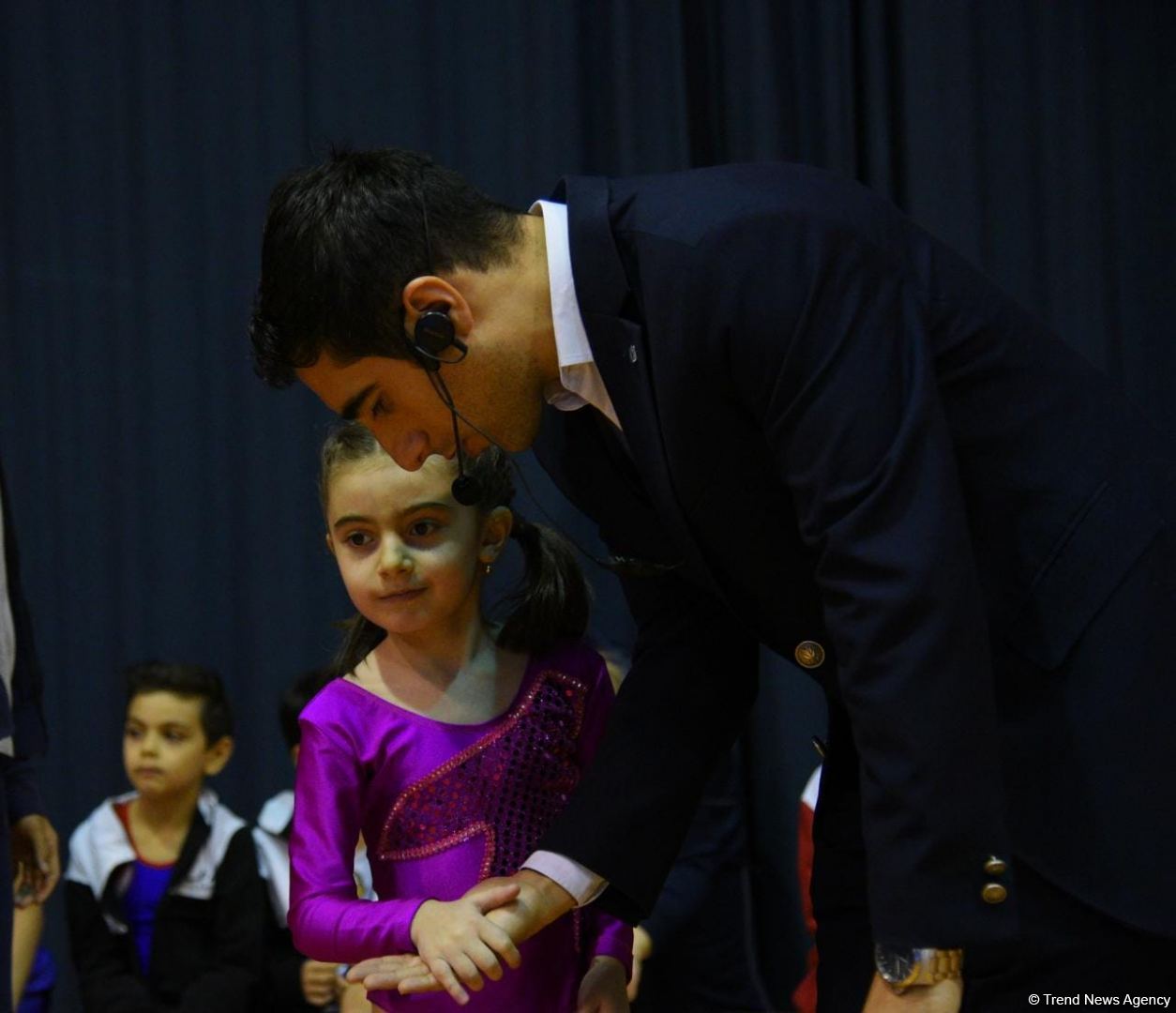 Batut gimastikası üzrə 6-cı Bakı birinciliyinin yarışlarına start verilib (FOTO)