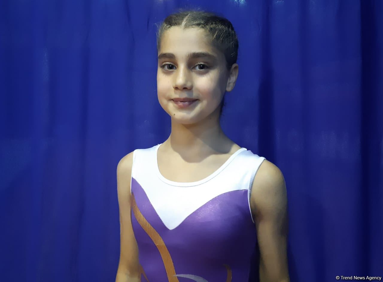 Batut gimnastikasında yüksək nəticələr əldə etməyi arzu edirəm - gənc idmançı