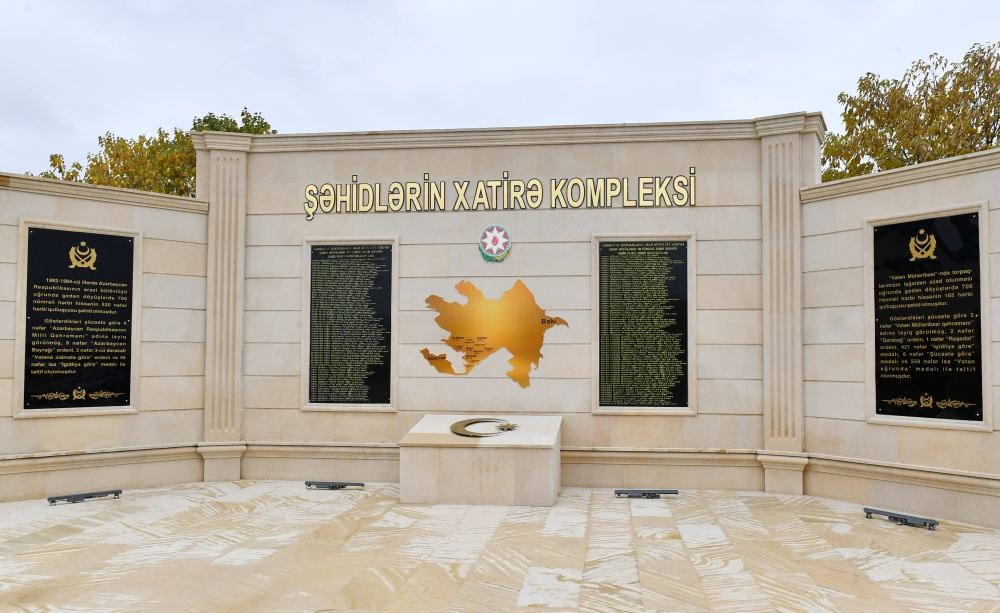 Prezident İlham Əliyev Füzuli rayonunda Müdafiə Nazirliyinin yeni istifadəyə verilmiş “N” saylı hərbi hissəsində yaradılan şəraitlə tanış olub (YENİLƏNİB) (FOTO/VİDEO)