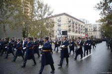 Bakıda Zəfər yürüşü keçirilib (FOTO/VİDEO)