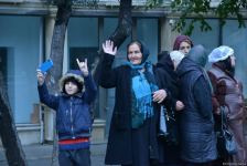 Bakıda Zəfər yürüşü keçirilib (FOTO/VİDEO)