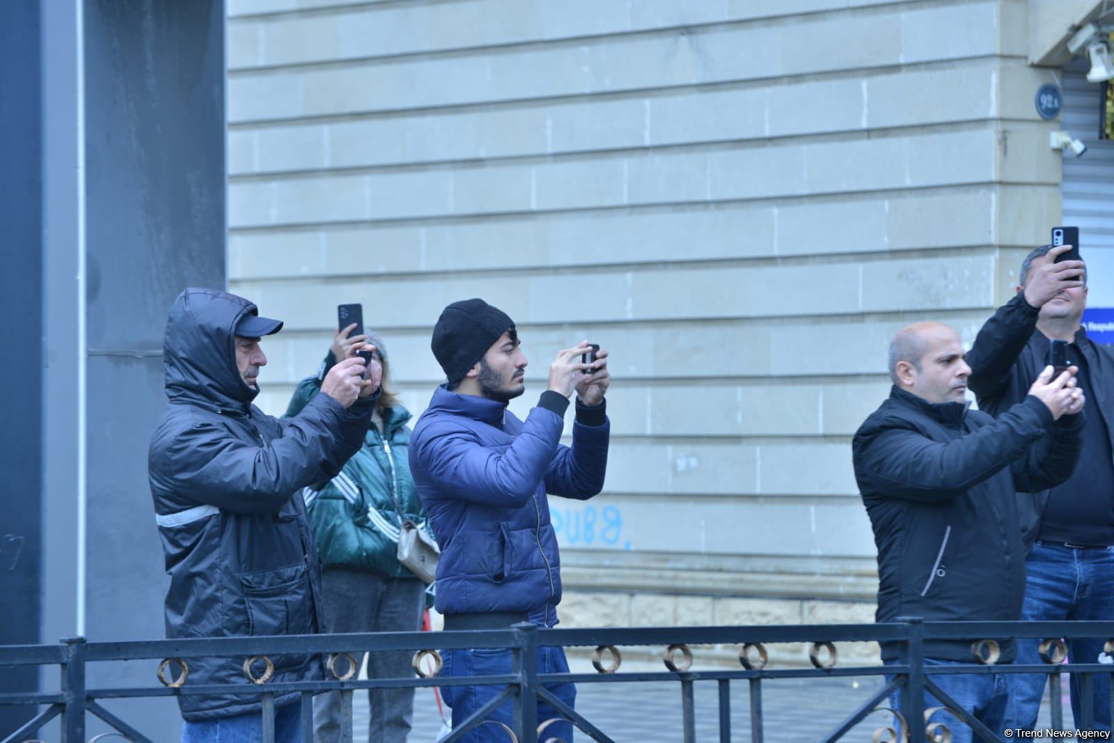 Bakıda Zəfər yürüşü keçirilib (FOTO/VİDEO)