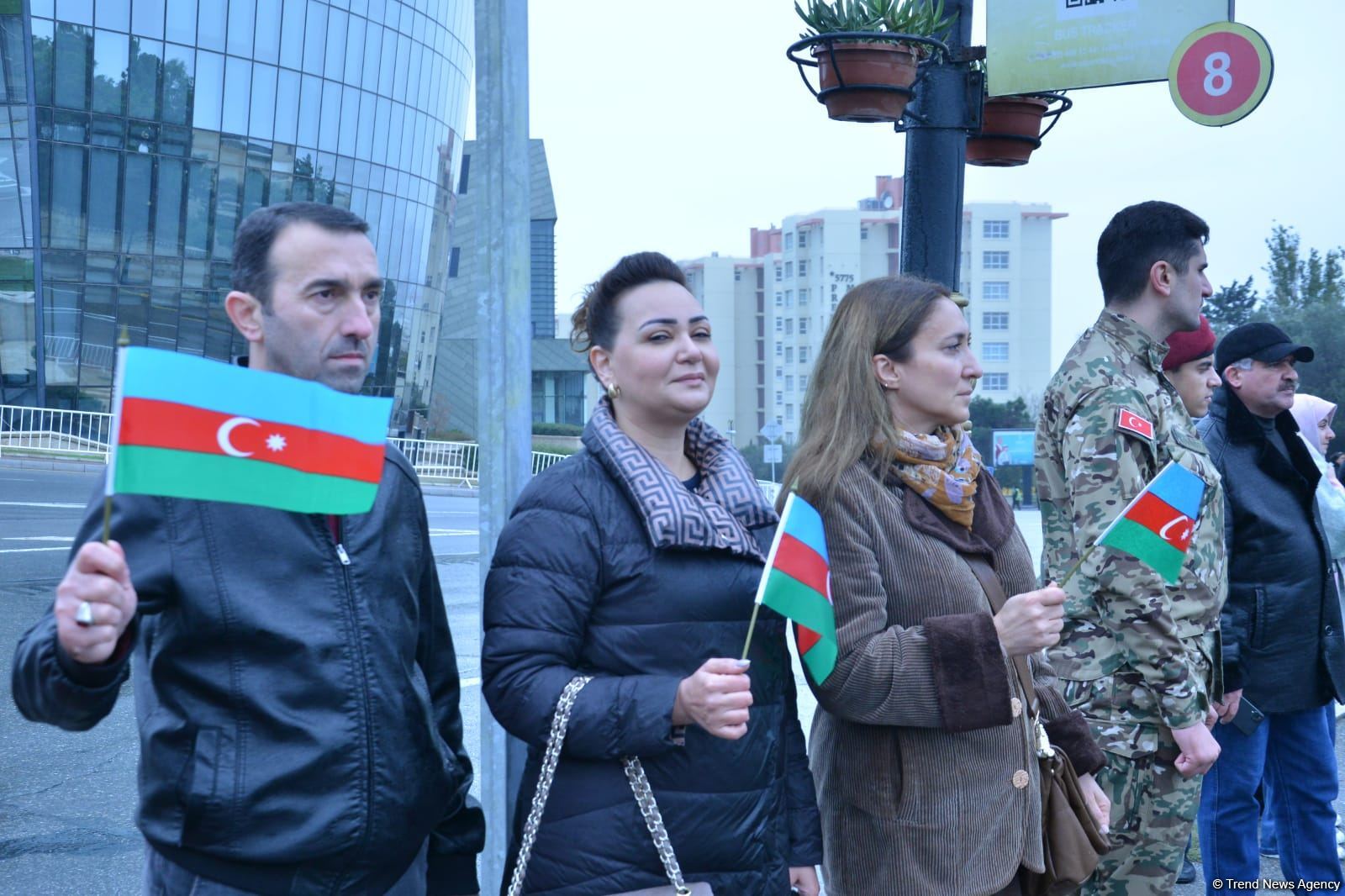 Bakıda Zəfər yürüşü keçirilib (FOTO/VİDEO)