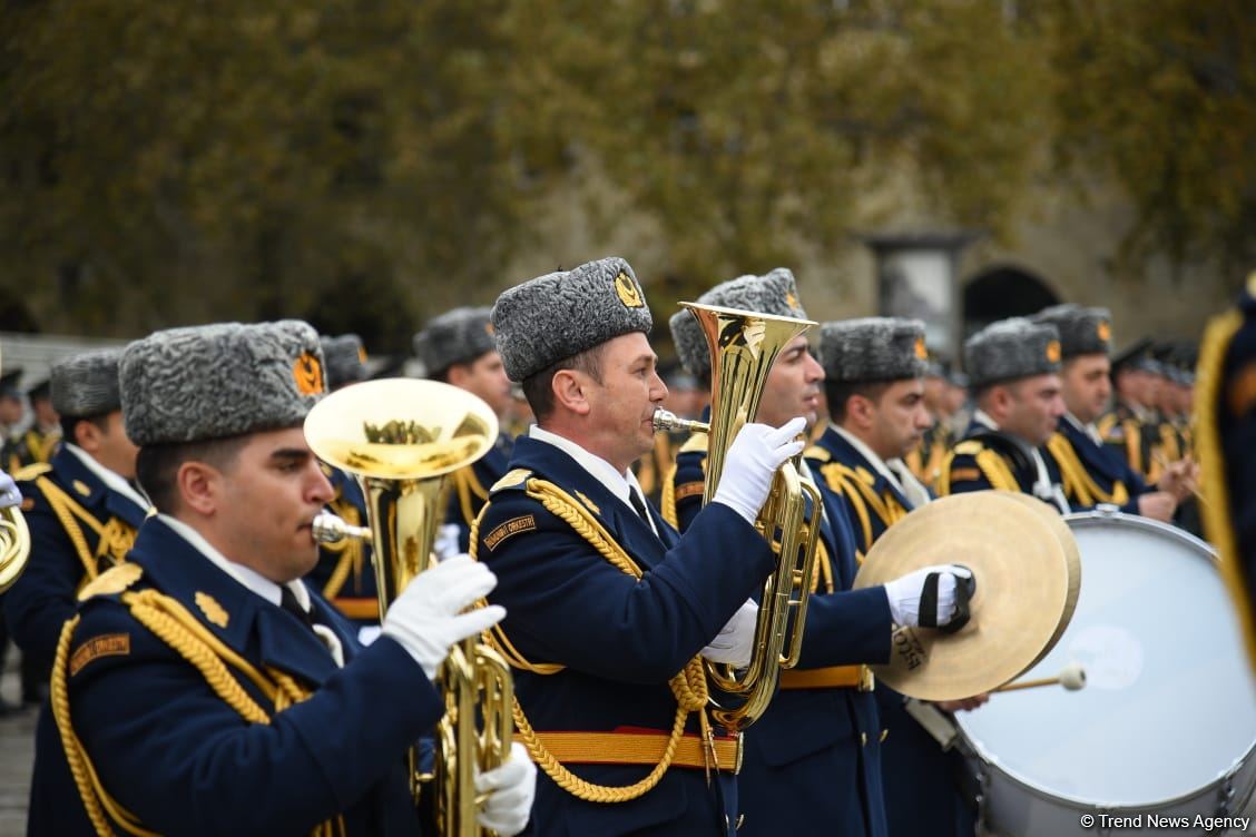 Bakıda Zəfər yürüşü keçirilib (FOTO/VİDEO)