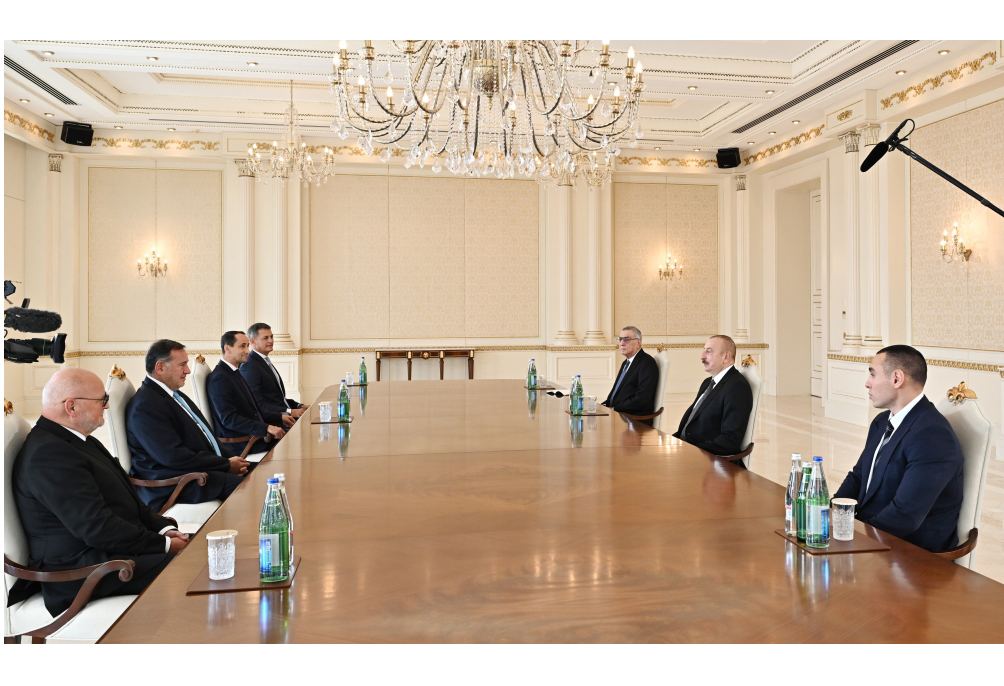 Prezident İlham Əliyev Avropa Olimpiya Komitələrinin prezidentini qəbul edib (FOTO/VİDEO)