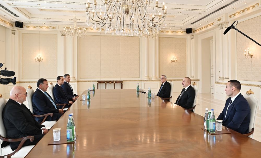 Prezident İlham Əliyev Avropa Olimpiya Komitələrinin prezidentini qəbul edib (FOTO/VİDEO)