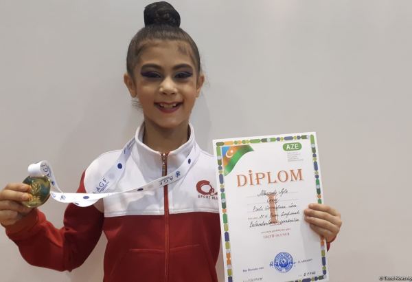 Bakı çempionatında qazanılan qızıl medal inadkar məşqlərin və yaxşı nəticə əldə etmək arzusunun bəhrəsidir - Gənc gimnast