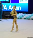 Bədii və aerobika gimnastikası üzrə birgə Bakı çempionatının ikinci günü start götürüb (FOTO)