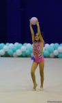 Bədii və aerobika gimnastikası üzrə birgə Bakı çempionatının ikinci günü start götürüb (FOTO)