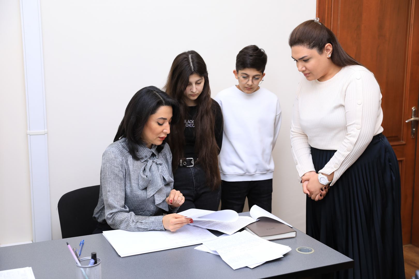Ümumdünya Uşaqlar Günü çərçivəsində Ombudsman Aparatında görüş keçirilib (FOTO)