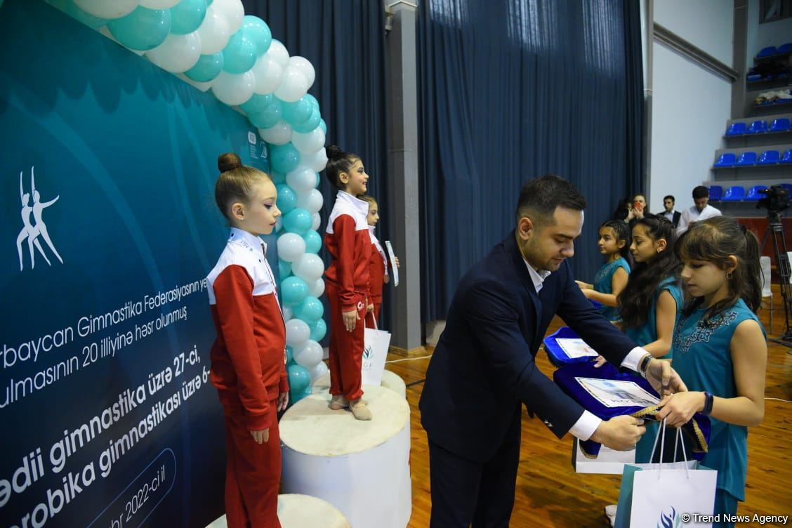 Bədii gimnastika üzrə 27-ci və aerobika gimnastikası üzrə 6-cı Bakı çempionatının yarışları başa çatıb (FOTO)