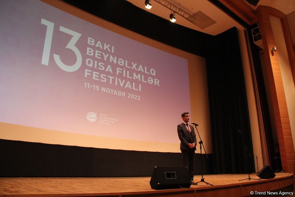 XIII Bakı Beynəlxalq Qısa Filmlər Festivalının açılış mərasimi olub (FOTO)