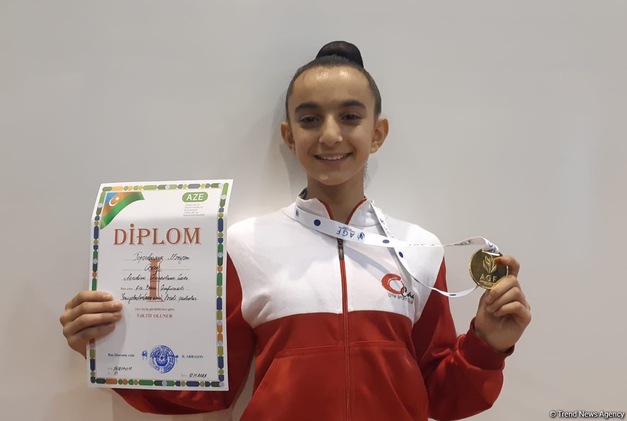 Aerobika gimnastikası üzrə Bakı çempionatı yüksək səviyyədə təşkil olunub - qızıl medalçı