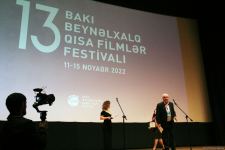 XIII Bakı Beynəlxalq Qısa Filmlər Festivalının bağlanış-mükafatlandırma mərasimi keçirilib (FOTO)