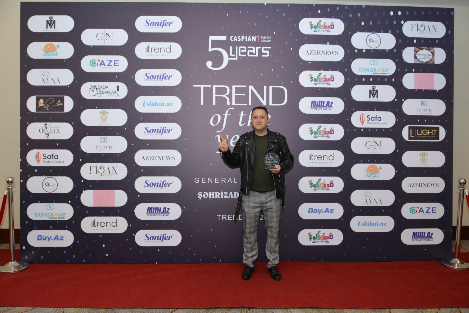 Caspian Events Group 5-illiyində "Trend of the Year 2022" mükafatı təqdim etdi (FOTO)