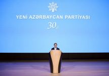 Prezident İlham Əliyev YAP-ın 30 illiyi münasibətilə keçirilən tədbirdə çıxış edib (FOTO/VİDEO) (YENİLƏNİB-3)
