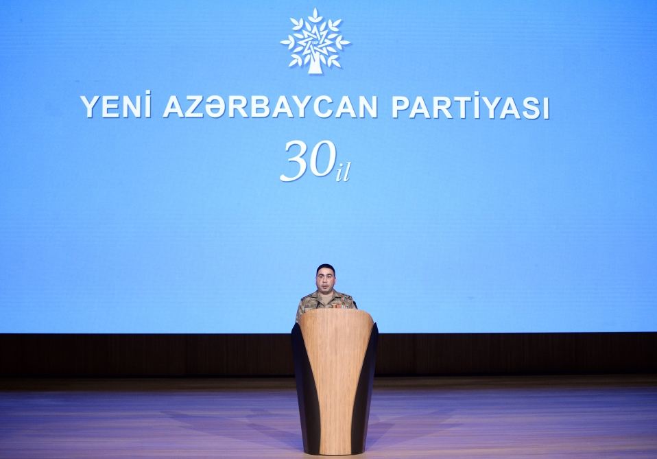 Prezident İlham Əliyev YAP-ın 30 illiyi münasibətilə keçirilən tədbirdə çıxış edib (FOTO/VİDEO) (YENİLƏNİB-3)