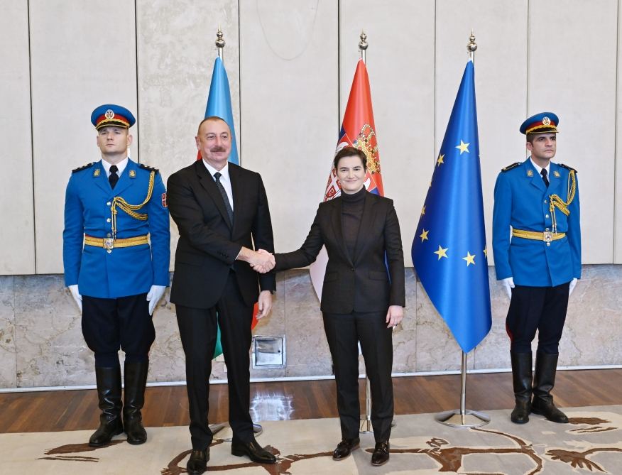 Prezident İlham Əliyevin Serbiyanın Baş naziri ilə geniş tərkibdə görüşü olub (FOTO/VİDEO) (YENİLƏNİB)