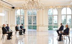 Prezident İlham Əliyev Liviyanın Azərbaycanda yeni təyin olunan səfirinin etimadnaməsini qəbul edib (FOTO/VİDEO) (YENİLƏNİB)