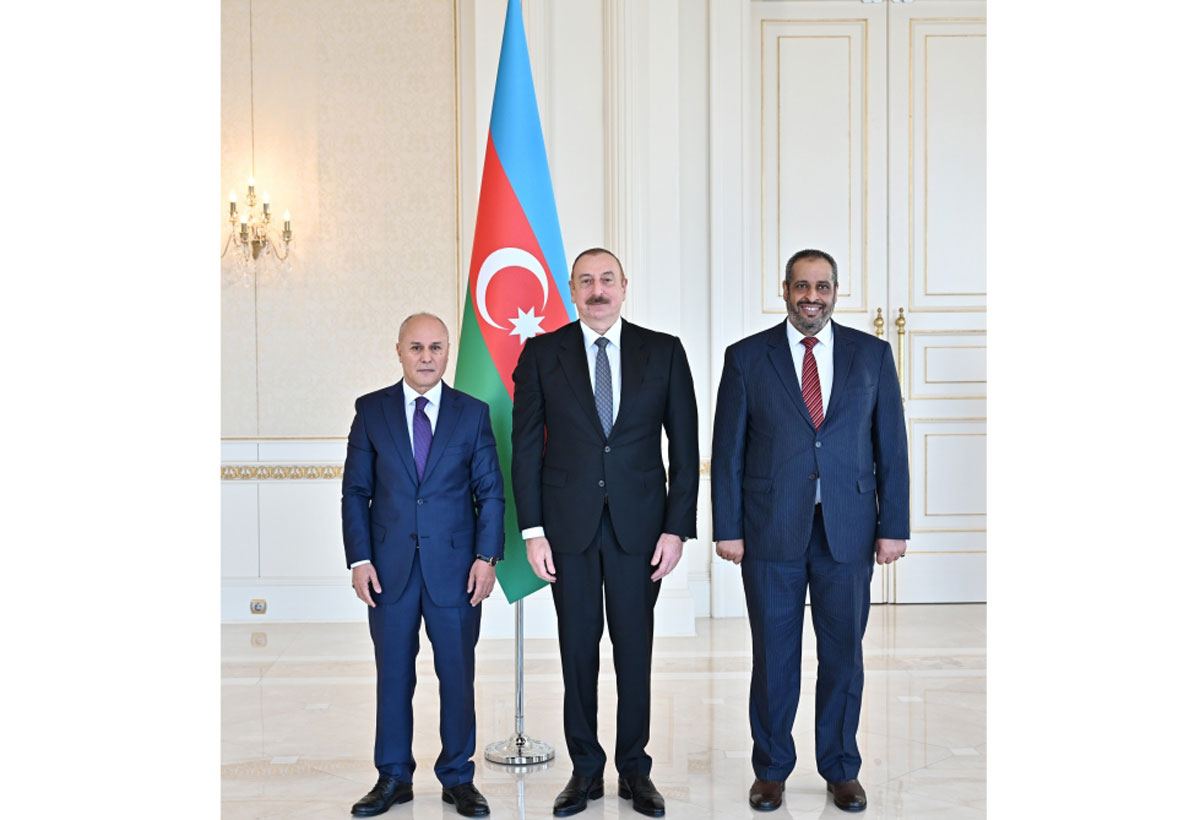 Prezident İlham Əliyev Liviyanın Azərbaycanda yeni təyin olunan səfirinin etimadnaməsini qəbul edib (FOTO/VİDEO) (YENİLƏNİB)