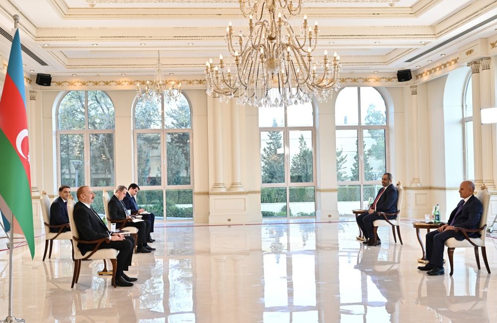 Prezident İlham Əliyev Liviyanın Azərbaycanda yeni təyin olunan səfirinin etimadnaməsini qəbul edib (FOTO/VİDEO) (YENİLƏNİB)
