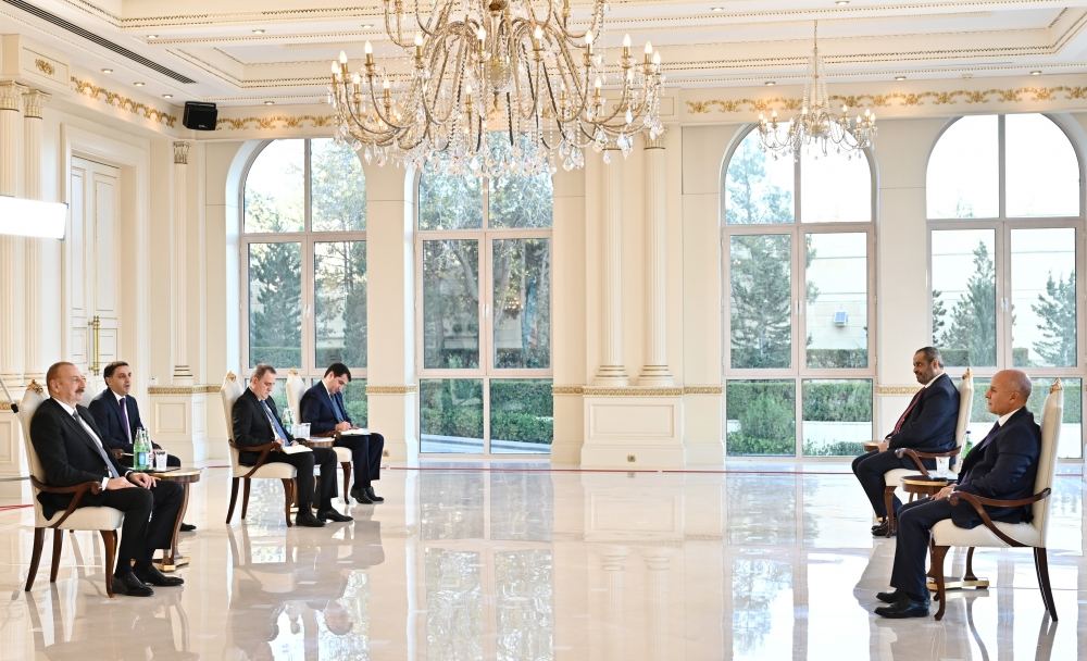 Prezident İlham Əliyev Liviyanın Azərbaycanda yeni təyin olunan səfirinin etimadnaməsini qəbul edib (FOTO/VİDEO) (YENİLƏNİB)