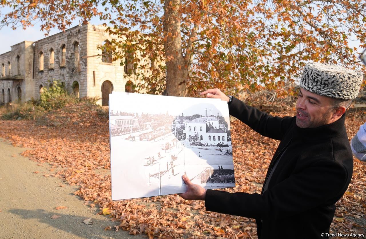 Beynəlxalq Konfrans iştirakçıları Ağdama səfər edib (FOTO)