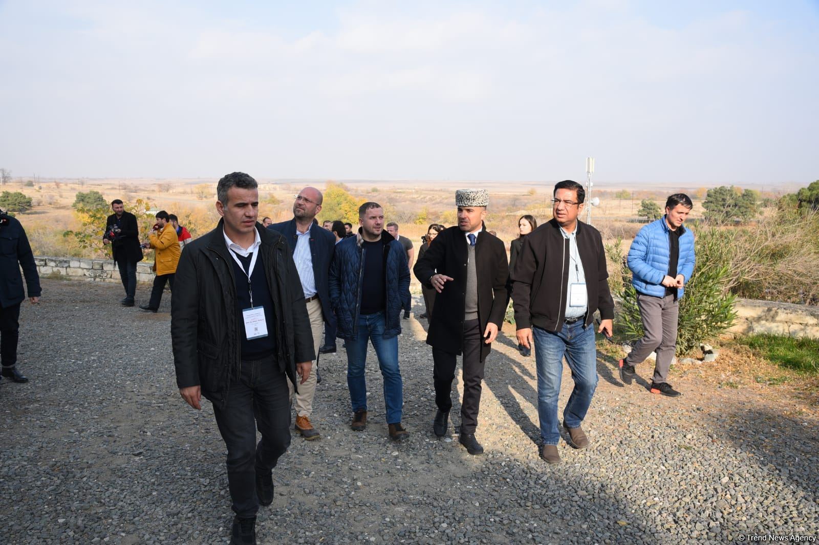 Beynəlxalq Konfrans iştirakçıları Ağdama səfər edib (FOTO)