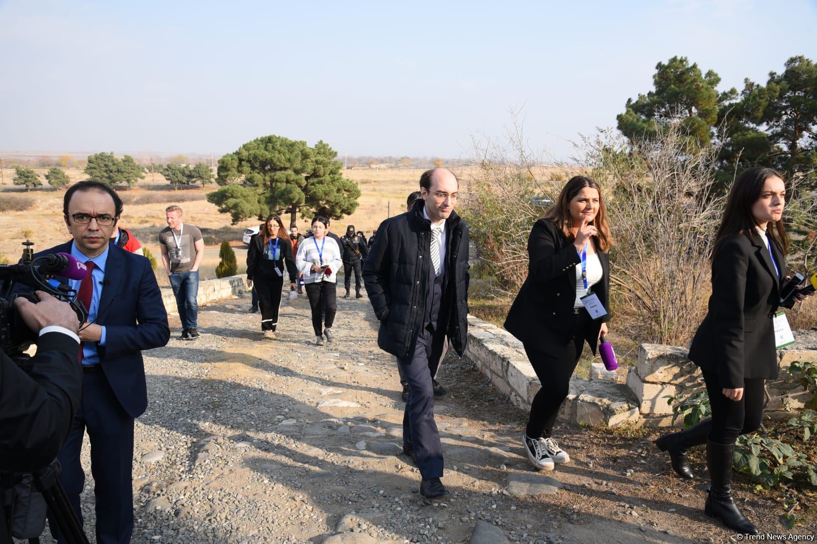Beynəlxalq Konfrans iştirakçıları Ağdama səfər edib (FOTO)