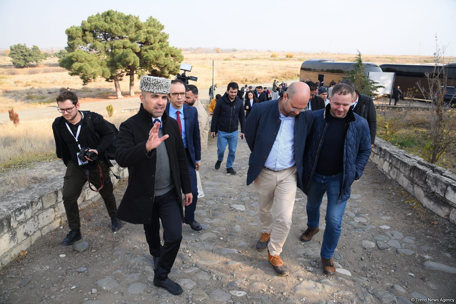 Beynəlxalq Konfrans iştirakçıları Ağdama səfər edib (FOTO)
