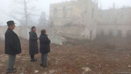 Fransada yaşayan azərbaycanlı tədqiqatçılar Şuşadan sonra Füzulidə olublar (FOTO) (ƏLAVƏ OLUNUB)