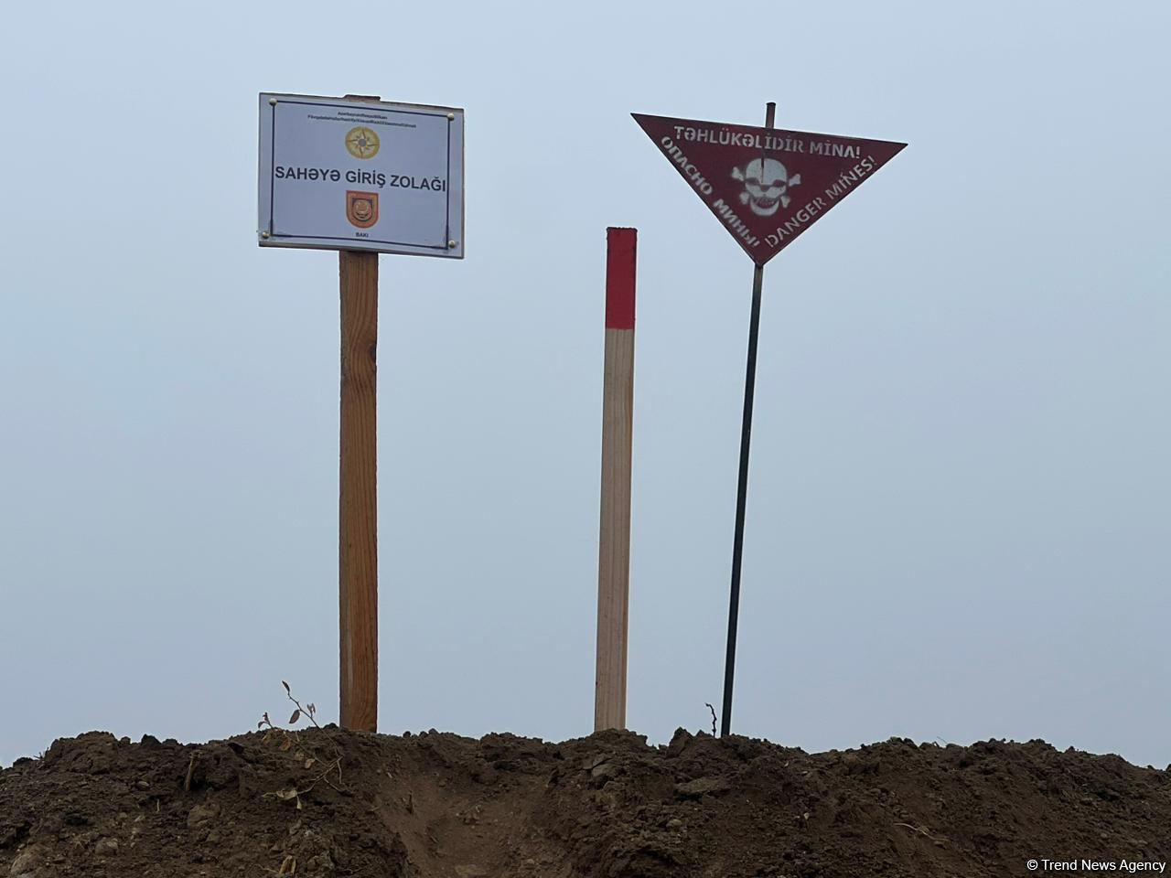 Ağdamın bu hissəsi minalardan tam təmizlənib (FOTO)
