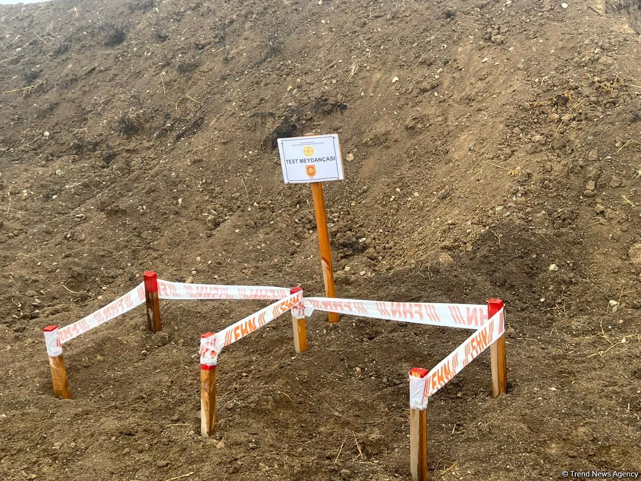 Ağdamın bu hissəsi minalardan tam təmizlənib (FOTO)