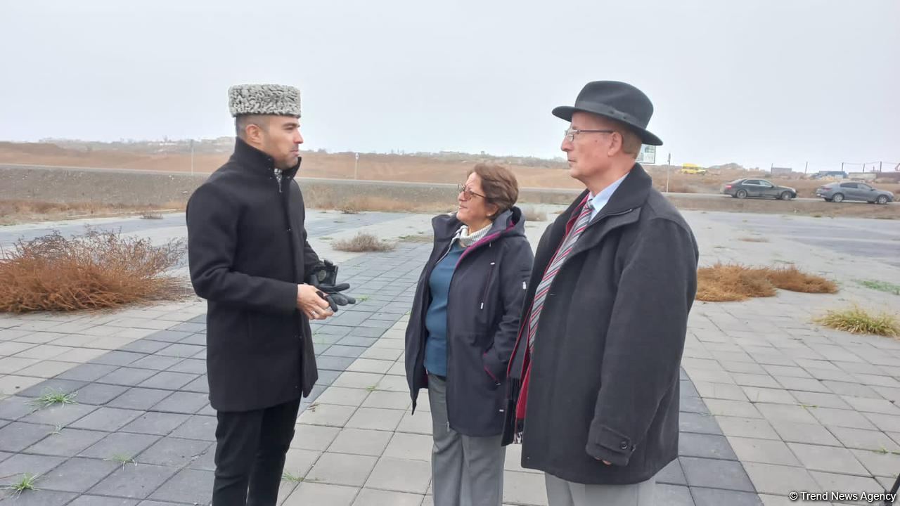 Fransada yaşayan azərbaycanlı tədqiqatçılar Şuşadan sonra Füzulidə olublar (FOTO) (ƏLAVƏ OLUNUB)