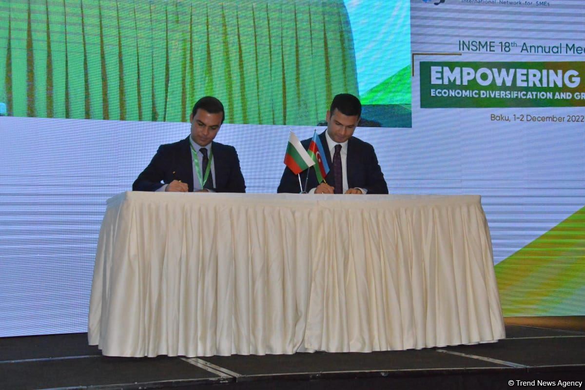 Azərbaycanla Bolqarıstan arasında memorandum imzalandı (FOTO)