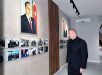 Prezident İlham Əliyev və Birinci xanım Mehriban Əliyeva Şəki Şəhər İcra Hakimiyyətinin yeni inzibati binasında yaradılan şəraitlə tanış olublar (FOTO/VİDEO) (YENİLƏNİB)