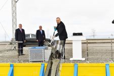 Prezident İlham Əliyev “Şəki-Oğuz” Aqroparkında yeni zavodun təməlini qoyub (FOTO/VİDEO) (YENİLƏNİB)