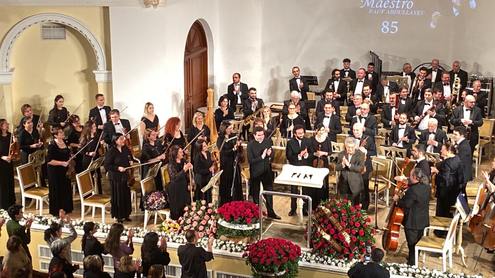 Maestro Rauf Abdullayevin 85 illiyinə həsr olunmuş yubiley gecəsi keçirilib (FOTO)