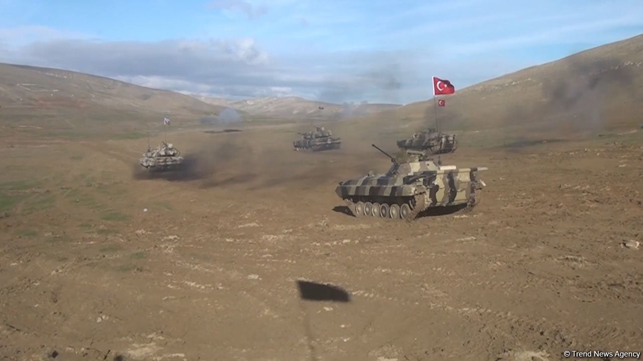 Azərbaycan və Türkiyə hərbçilərinin birgə təlimindən özəl görüntülər (FOTO/VİDEO)
